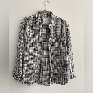 Abercrombie and fitch oversized button down
